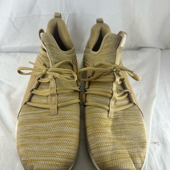 Puma ignite Men's Beige and Cream Sneakers - Picture 1 of 6